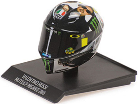 ミニチャンプス　ヘルメット2種 ☆予約品☆ ミニチャンプス 1/10 ヘルメット バレンティーノ・ロッシ