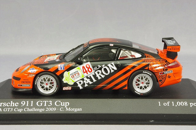 ミニチャンプス 1/43 ポルシェ 911 GT3 カップ 2009 IMSA GT3