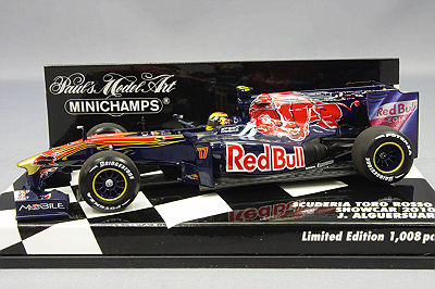 ミニチャンプス 1/43 スクーデリア トロロッソ ショーカー 2010 F1 #17