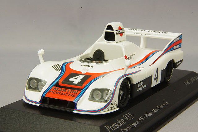ミニチャンプス 1/43 ポルシェ 936/76 マルティニ 1976 COPA FLORIO  