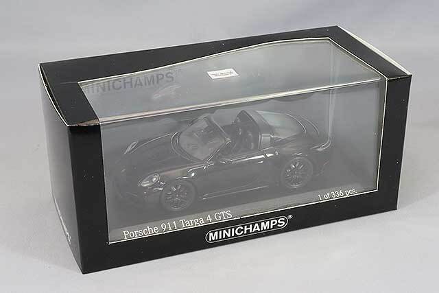ミニチャンプス 1/43 ポルシェ 911 (992) タルガ 4 GTS 2022 ブラック