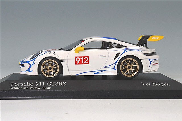 ミニチャンプス 1/43 ポルシェ 911 (992) GT3RS 2023 ホワイト