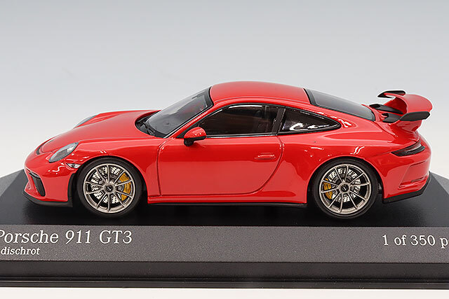 ミニチャンプス 1/43 ポルシェ 911 GT3 2017 レッド