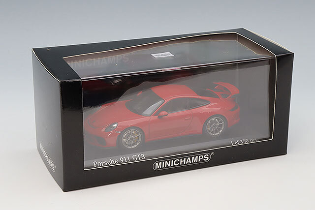 ミニチャンプス 1/43 ポルシェ 911 GT3 2017 レッド