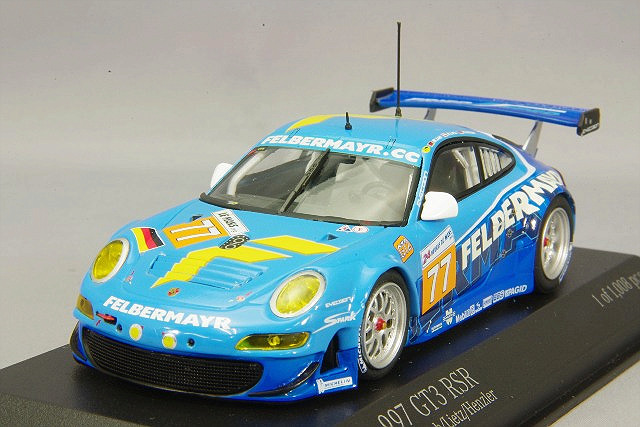 ミニチャンプス 1/43 ポルシェ 911 (997) GT3 RSR 