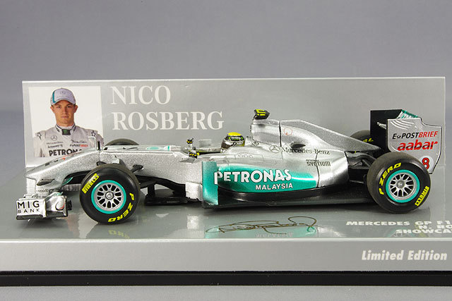 ミニチャンプス 410161006 1/43 メルセデス AMG ペトロナス F1