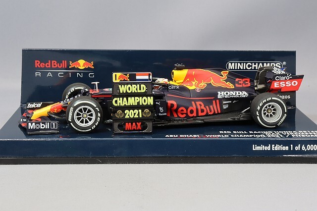 ミニチャンプス 1/43 レッドブル レーシング ホンダ RB16B 2021 F1 