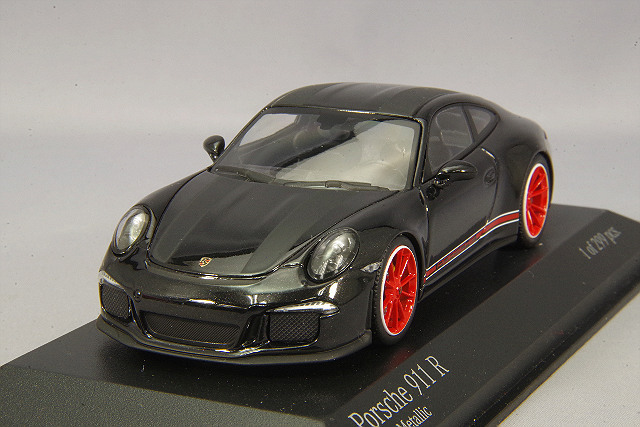 ALMOST REAL特注, ミニチャンプス 1/43 ポルシェ 911R (991) 2016 