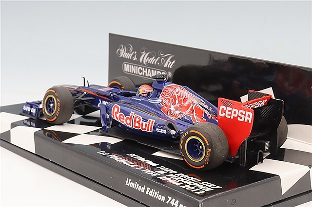 ミニチャンプス 1/43 スクーデリア トロロッソ STR9 2014.9.10 F1