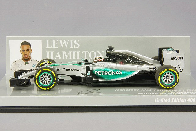 ミニチャンプス 1/43 メルセデス AMG ペトロナス W06 ハイブリッド