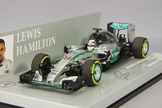 ミニチャンプス 1/43 メルセデス AMG ペトロナス W06 ハイブリッド