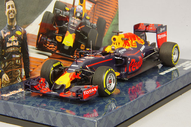 ミニチャンプス 1/43 レッドブル レーシング タグホイヤー RB12 2016 