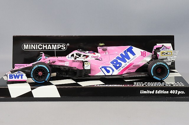 ミニチャンプス 1/43 BWT レーシング ポイント F1 チーム メルセデス 