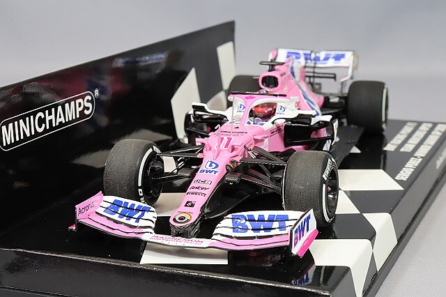 ミニチャンプス 1/43 BWT レーシング ポイント F1 チーム メルセデス 
