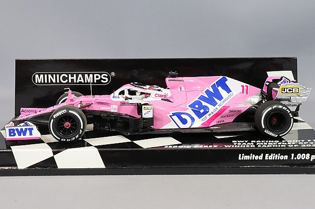 ミニチャンプス 1/43 BWT レーシング ポイント F1 チーム メルセデス 