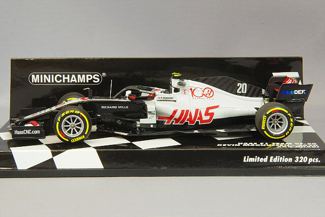 ミニチャンプス 1/43 ハース F1チーム VF-20 2020 F1 アブダビGP #20 K