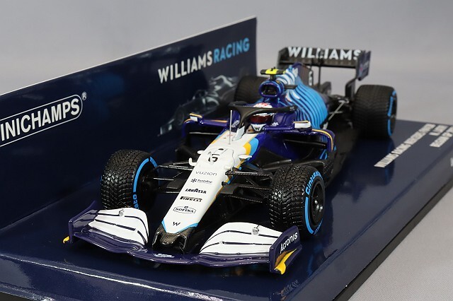 ミニチャンプス 1/43 ウィリアムズ レーシング メルセデス FW43B 2021