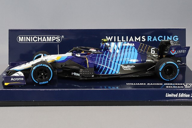 ミニチャンプス 1/43 ウィリアムズ レーシング メルセデス FW43B 2021