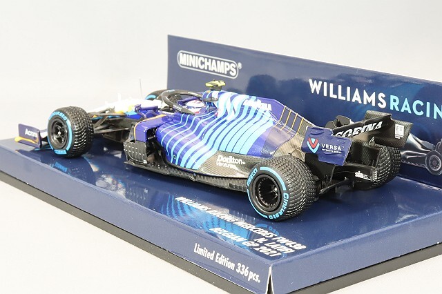 ミニチャンプス 1/43 ウィリアムズ レーシング メルセデス FW43B 2021