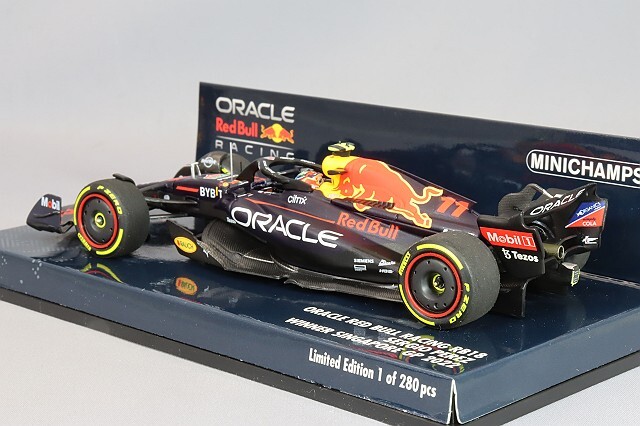ミニチャンプス 1/43 オラクル レッドブルレーシング RB18 2022 F1