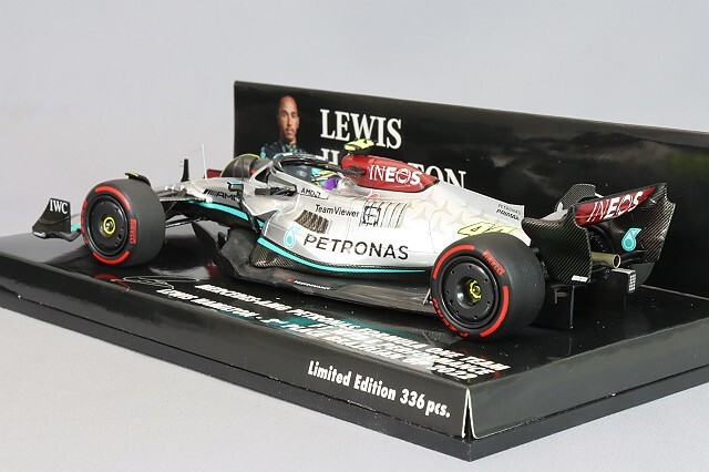 ミニチャンプス 1/43 メルセデス AMG ペトロナス F1チーム W13 E