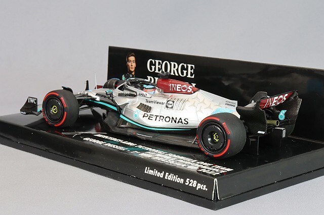 ミニチャンプス 1/43 メルセデス AMG ペトロナス F1チーム W13 E 