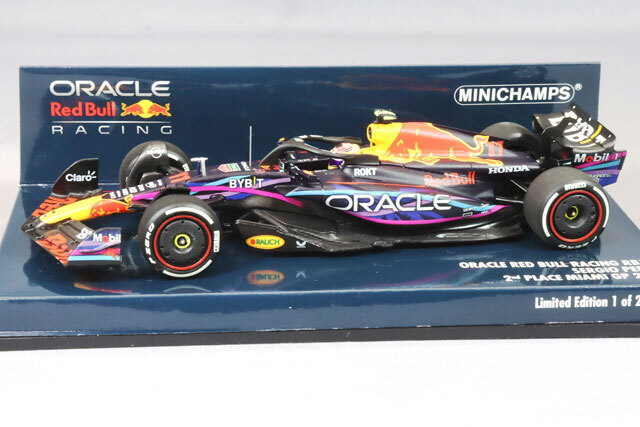 MINICHAMPS 2023 レッドブルF1 ミニカー 2台セット ミニチャンプス 1/43 オラクル レッドブルレーシング ホンダ
