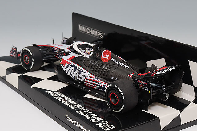 ミニチャンプス 1/43 マネーグラム ハース F1 チーム VF-23 2023