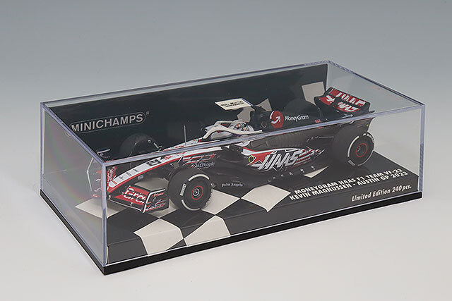 ミニチャンプス 1/43 マネーグラム ハース F1 チーム VF-23 2023