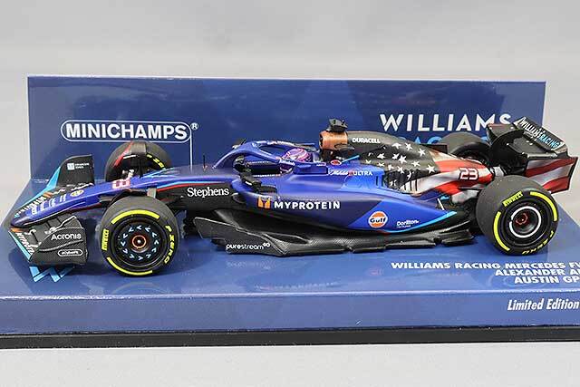 ミニチャンプス 1/43 ウィリアムズ レーシング FW45 2023 F1