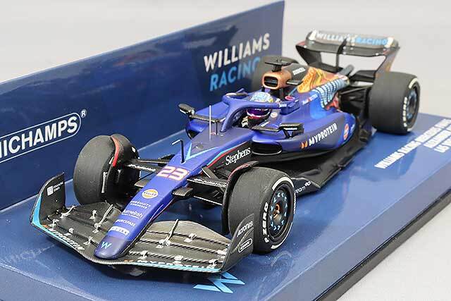 ミニチャンプス 1/43 ウィリアムズ レーシング FW45 2023 F1
