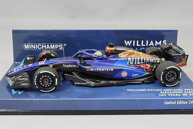 ミニチャンプス 1/43 ウィリアムズ レーシング FW45 2023 F1