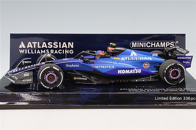 ミニチャンプス 1/43 ウィリアムズ レーシング FW47 2025 F1 中国GP