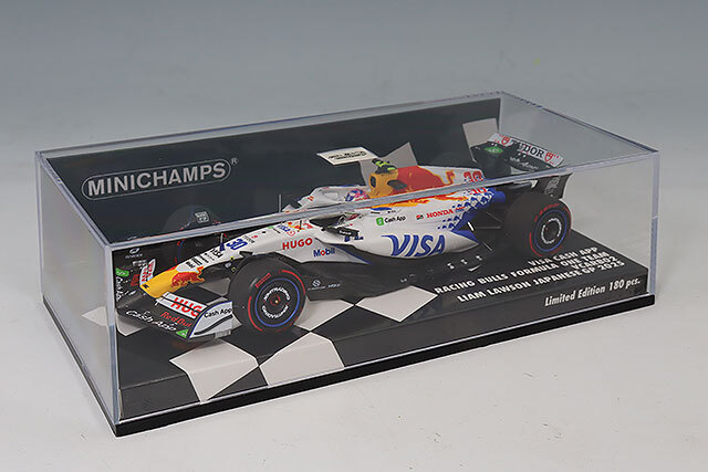 ミニチャンプス 1/43 ビサ キャッシュ RB F1チーム VCARB 02 リアム