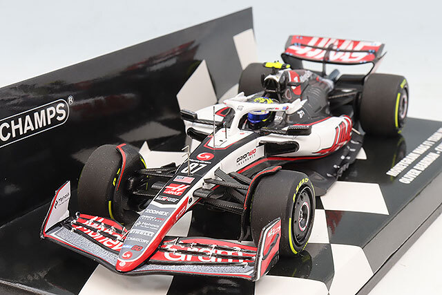 ミニチャンプス 1/43 マネーグラム ハース F1チーム VF-25 オリバー