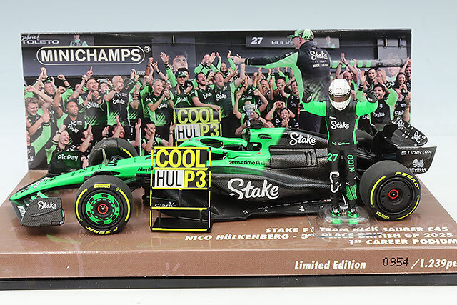 ミニチャンプス 1/43 ステーク F1チーム キック ザウバー C45 N