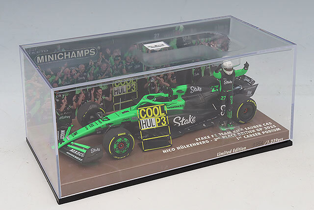 ミニチャンプス 1/43 ステーク F1チーム キック ザウバー C45 N