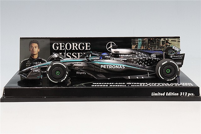ミニチャンプス 1/43 メルセデス AMG ペトロナス F1チーム W16 E