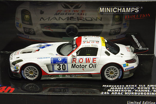 ミニチャンプス 1/43 メルセデスベンツ SLS AMG GT3 