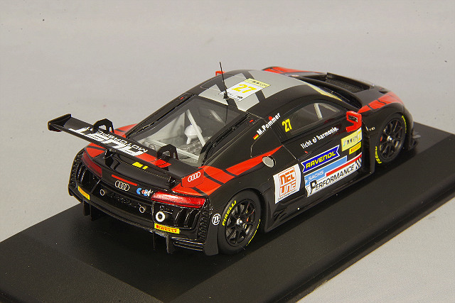 ミニチャンプス 1/43 アウディ R8 LMS 2017 マカオ GTカップ FIA GT