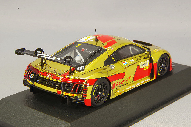 ミニチャンプス 1/43 アウディ R8 LMS 2017 マカオ GTカップ FIA GT