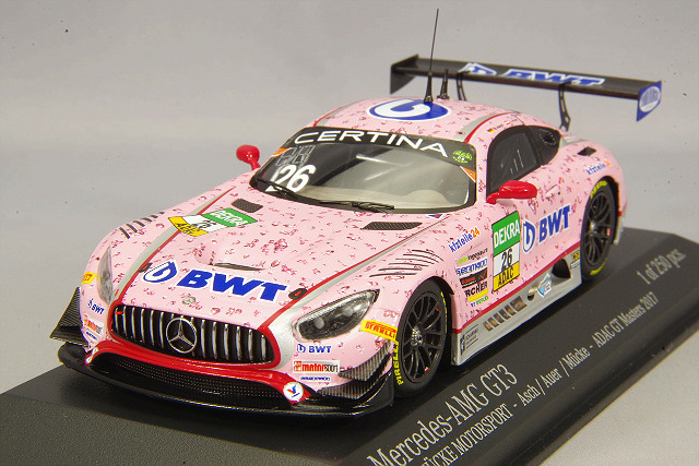 ミニチャンプス 1/43 メルセデス AMG GT3 2017 ADAC GT マスターズ #26