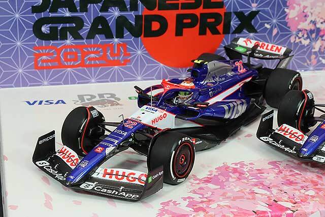 1/43 F1 2024 辛けれ 日本GP VCARB01 岩佐歩夢 ビザ キャッシュ