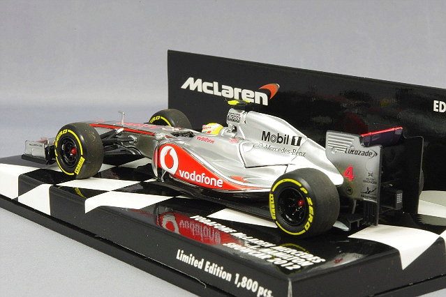 ミニチャンプス 1/43 ボーダフォン マクラーレン メルセデス ショー