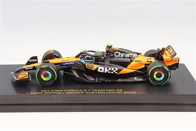 ミニチャンプス 1/64 マクラーレン F1チーム MCL39 2025 F1