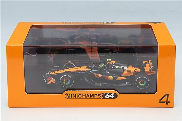 ミニチャンプス 1/64 マクラーレン F1チーム MCL39 2025 F1 中国GP #4