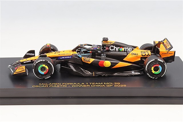 CLDC特注マクラーレン MCL39 ピアストリ 中国GP 2025 ウィナー ミニチャンプス 1/64 マクラーレン F1チーム MCL39 2025 F1 中国GP