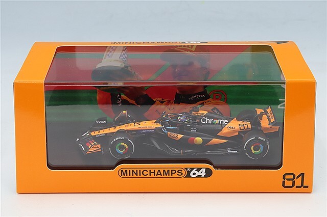ミニチャンプス 1/64 マクラーレン F1チーム MCL39 2025 F1 中国GP