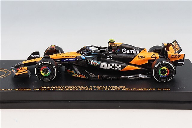 アプリコットF1 ミニチャンプス 1/64 マクラーレン F1チーム MCL39 2025 F1 アブダビGP