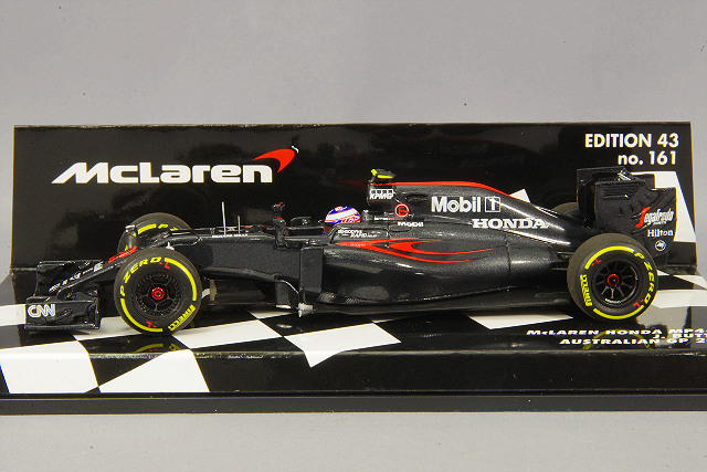 ミニチャンプス 1/43 マクラーレン ホンダ MP4-31 2016 F1 